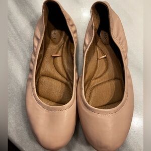 Lane Bryant Women's soft neutral colored flats